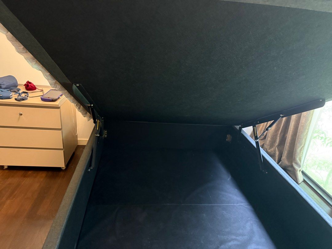 Queen Size Storage Bed Frame65074645392131112