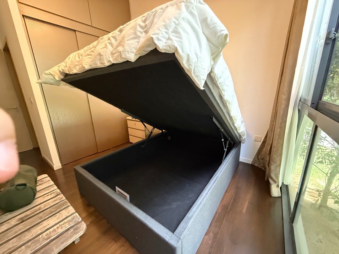 Queen Size Storage Bed Frame65074645392131113