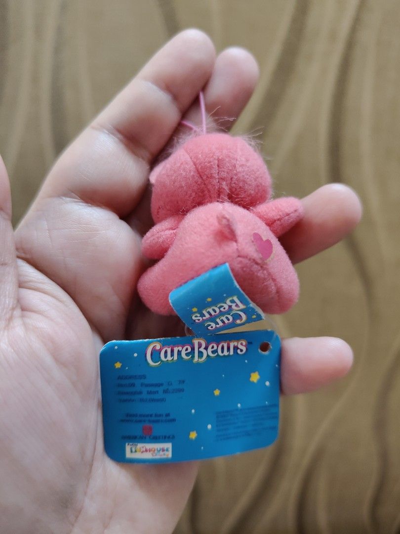 rare vintage Care BearMini Plush Charm (Category: Other Accessories) located in Santa Rosa. Submitted by mmps249.1 (Listing ID 1381717610, Image 2). Description: Crossposted Mine now, pay now shipping courier: JRS only Gcash payment upon order No reservations.