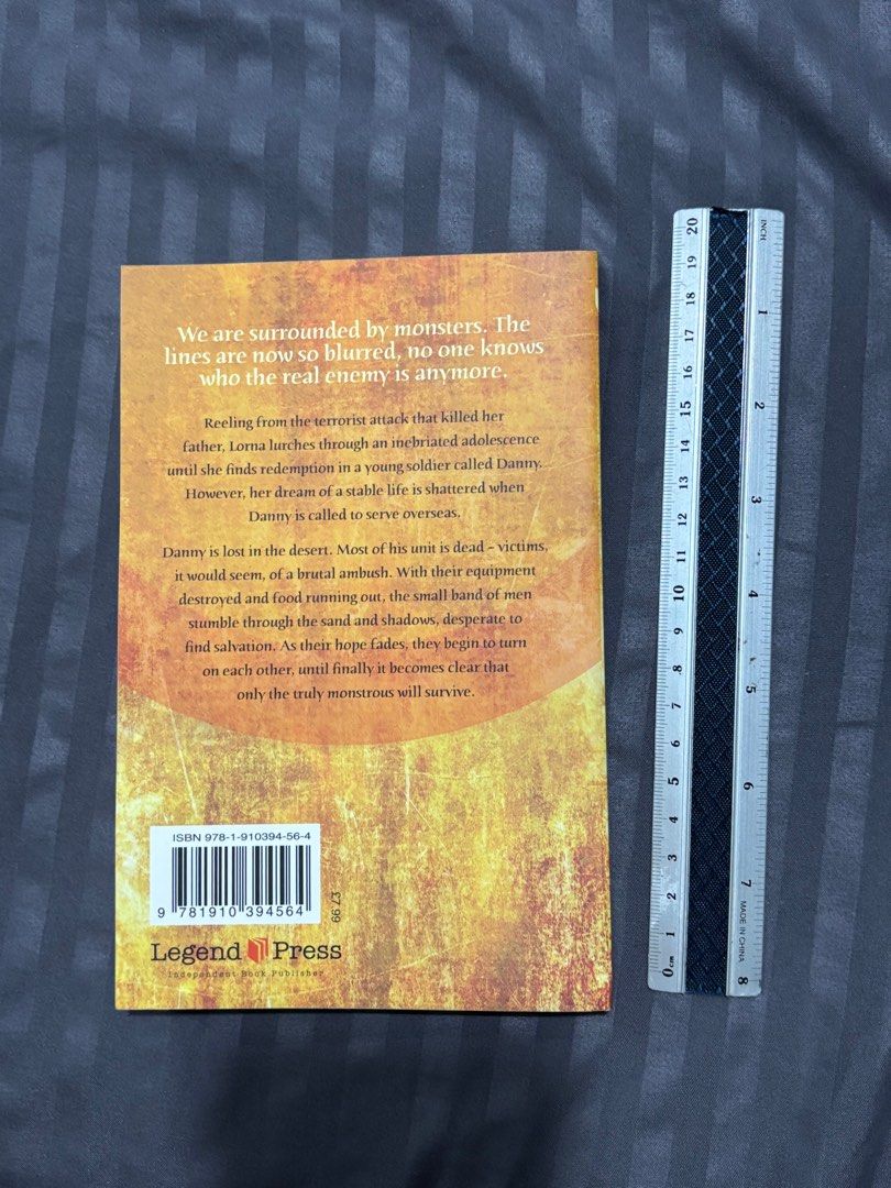 Real Monsters (Novel) [Paperback] (Pre-Loved Books) (Category: Storybooks) located in Manila. Submitted by ryankim08 (Listing ID 1381892363, Image 3). Description: Great condition. Will offer discounts if you purchase more items from my page. Rfs: Decluttering Shipping c/o buyer (from Taguig area).