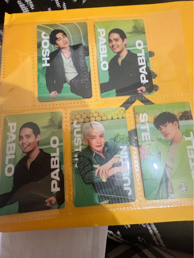 SB19 Photocard - Puregold (Category: Other Merchandise) located in Pasig City. Submitted by declutter-tinted (Listing ID 1381823224, Image 1). Description: ORIGINAL - SB19 Puregold Photocards Available: Pablo - SOLD Josh Stell SOLD Justin 200 each Take all 5 for 750 PhP *prefers Meet Up BGC, Ortigas Area - not rushed *Open for swap/trade .