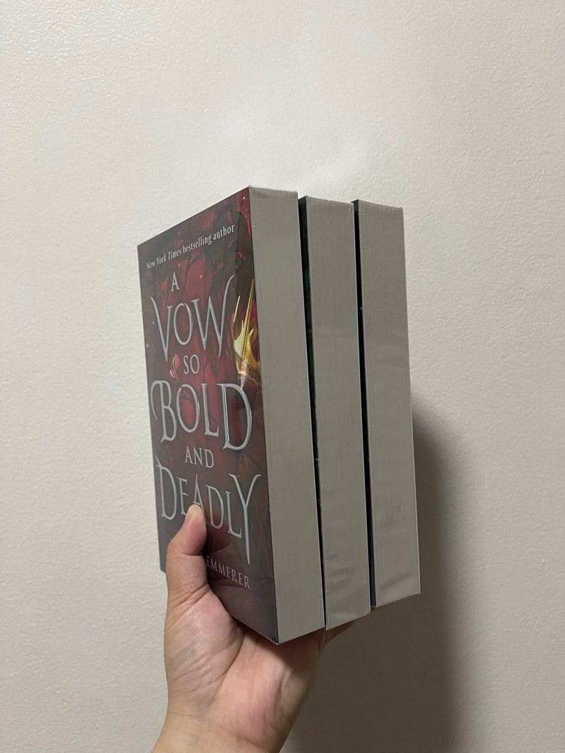 The Cursebreaker Series by Brigid Kemmerer (Category: Storybooks) located in Manila. Submitted by plotandtales (Listing ID 1381839521, Image 3). Description: A Curse So Dark and Lonely A Heart so Fierce and Broken A Vow so Bold and Deadly By Brigid Kemmerer Paperback Brand new Sold as a set. Fixed price Location: Manila.
