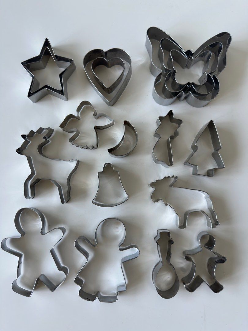Various Cookie Cutters – Barely Used & Great Condition