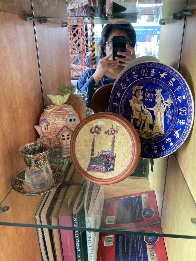 Vintage Decorative Plates and Glassware