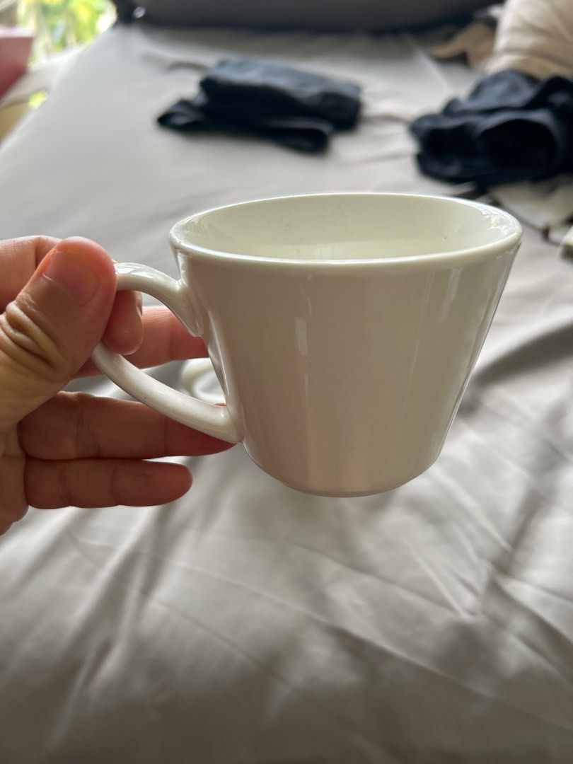 White Ceramic Cup