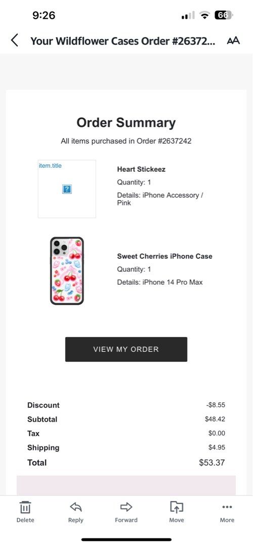 Brand New Wildflower iPhone Case 14 Pro Max (Category: Cases & Sleeves) located in Quezon City. Submitted by cherrylane888 (Listing ID 1381829241, Image 3). Description: Brand New! Message me for questions/inquiries 🫶🏻.
