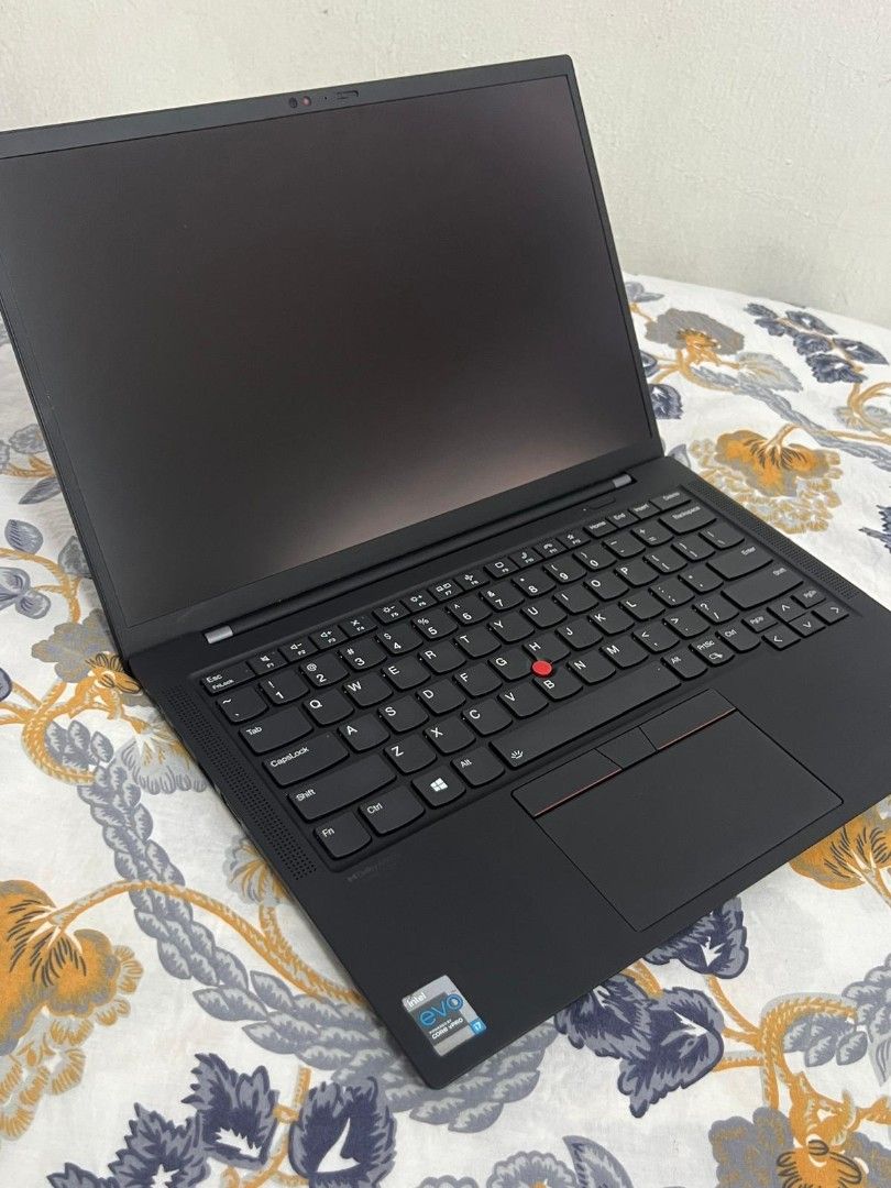 X1 Carbon Gen 9/core i7-11th Gen/16GB Ram & 512GB SSD/4G LTE(sim) Support/14-inch Touchscreen Display/Battery Health 97%/Weight 1.13KG/Windows 11 Pro/MS Office2021/Business Class Laptop63221272028417111