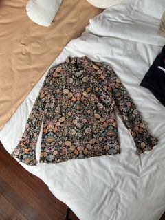 Zara Crop Oxford Shirt, Women's Fashion, Tops, Longsleeves