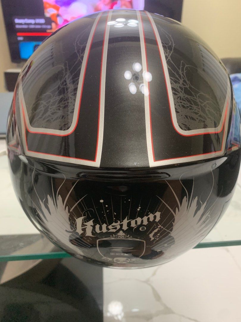 Zeus Full Face XL Helmet (Category: Helmets and other Riding Gears) located in Bacoor. Submitted by pipsniper (Listing ID 1381806097, Image 3). Description: •Like New •Full Face Helmet • Builtin Sun Visor •Used 2 TimesOnly •Extra Helmet Inserts •Zeus Dust Bag Included Pickup Bacoor Cavite Shipping via Grab/Lalamove at the Buyer’s Expense No COD payment must be made via Gcash/Union Bank before shipping .