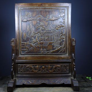 Antique Ship rudder 古董坤甸木船舵, 興趣及遊戲, 收藏品及