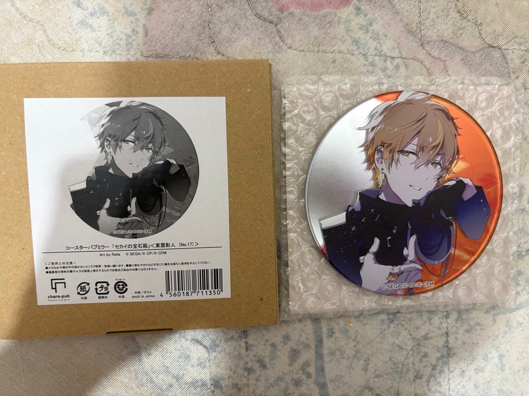 プロセカ セカイの宝石箱 コースターパブミラー　ワンダショコンプリートセット プロセカ セカイの宝石箱 コースターパブミラー ワンダショ