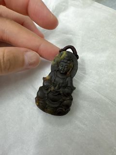 厚裝藥珀觀音 47.7mm 厚11.6mm $10064208541107971110