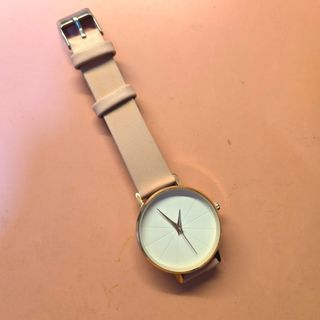 •需自行維修•free 免費• 簡約女裝粉紅色手錶 women woman watch pink minimalist64242128045441110