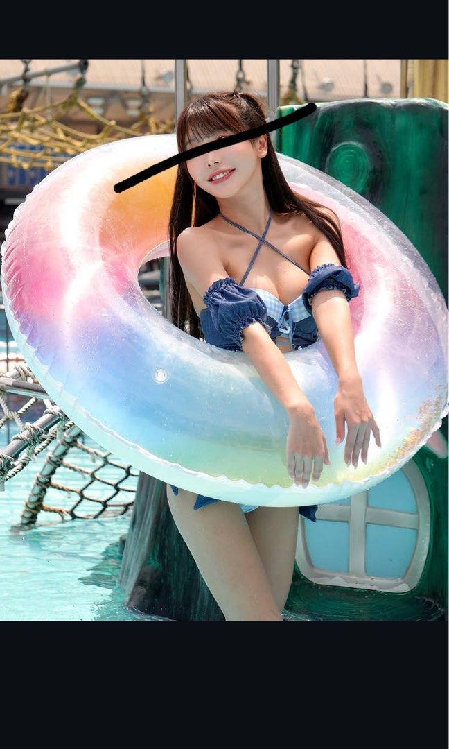日本Pharfaite Chill Bustier 水着可愛泳衣均碼已拆牌