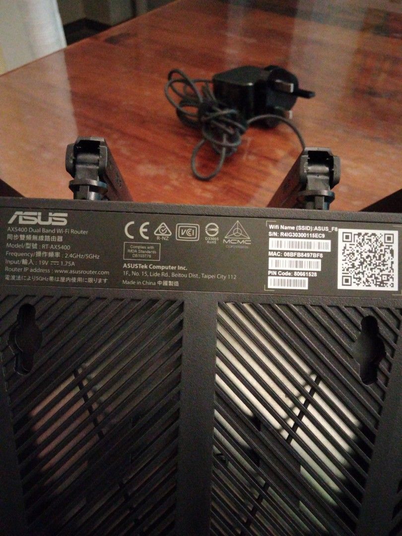 ASUS AX5400 Dual Band WiFi 6 Router63218248860034113