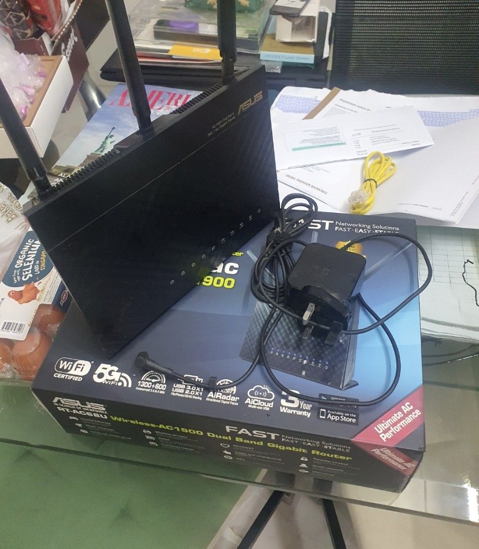 ASUS RT-AC68U AC1900 Dual band Router63218248981889114