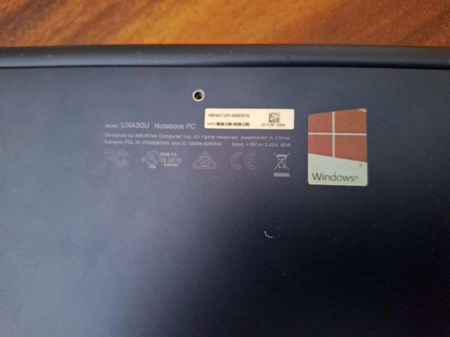 ASUS UX430U Notebook PC - Dark Blue63165664977025112
