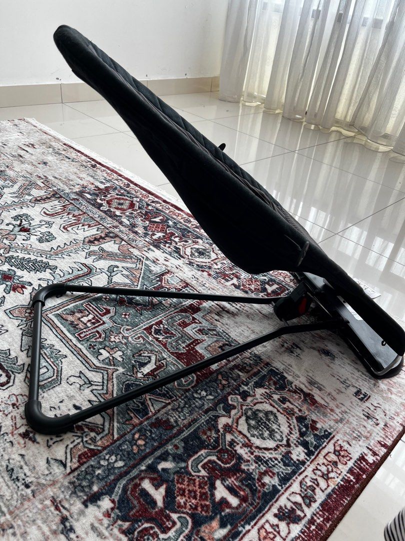 BabyBjorn bouncer (Category: Other Kids Furniture) located in Kajang. Submitted by beingteng (Listing ID 1382037180, Image 2). Description: letting go this bouncer. holds many memories but keeping it in the store wont do any good. my son is turning 5 yo soon. hope this can be benificial to other parents like how it did to me. Cover: cotton (can be used both sides) Colour: black stripes/plain black - will definitely clean the cover first before se