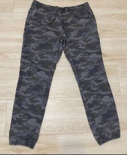 Baleno 灰色大碼迷彩長褲64223196679939110