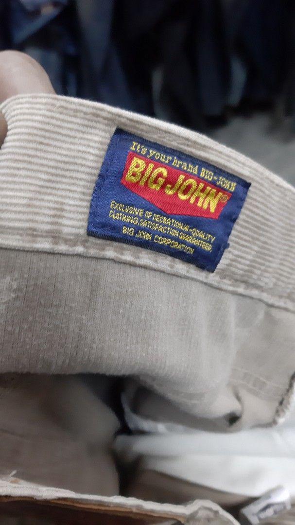 BIGJOHN Coduroy (Category: Jeans) located in Johor Bahru. Submitted by drshoe (Listing ID 1382087285, Image 2). Description: _BigJOHN coduroy _S32/L43 _very cheap price _want serious buyer _postage.