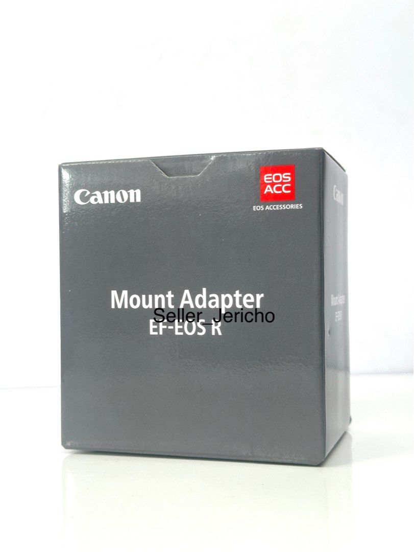 BRAND NEW CANON EOS R Adapter (Category: Lens & Kits) located in Manila. Submitted by seller_jericho (Listing ID 1382047702, Image 1). Description: BRAND NEW - Canon EF-EOS R Adapter Brand new purchased from Japan 2pcs available Price: P6,500 each Brand new last price Mop: Gcash, BDO online, Cash Delivery c/o buyer: lalamove, LBC , Victory Liner or AP Cargo Banawe QC pick up .