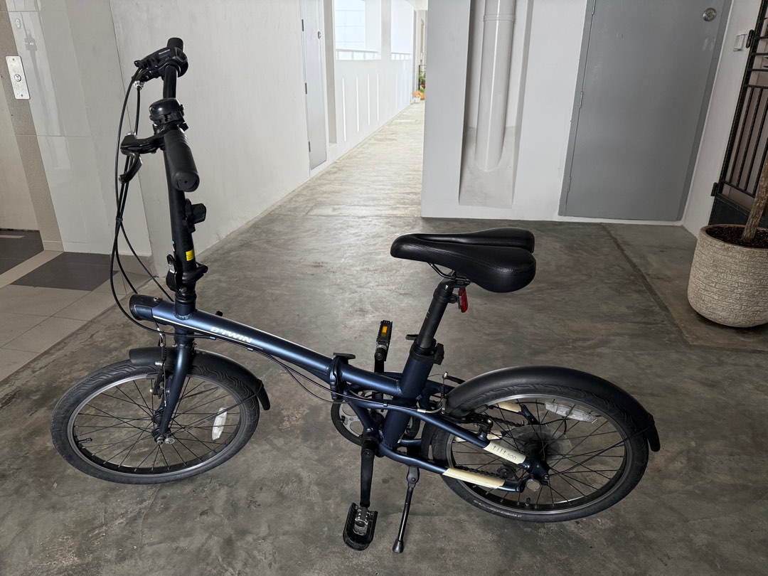 B'Twin Tilt 500 Folding Bike, Sports Equipment, Bicycles & Parts ...
