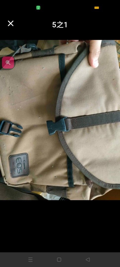 由 lineidsoldmind (刊登 ID 1382071507，圖片 1) 提交，位於 台北市 (Taipei) 的 canon eos 相機包 一機三鏡 (類別：相機袋)，說明：。