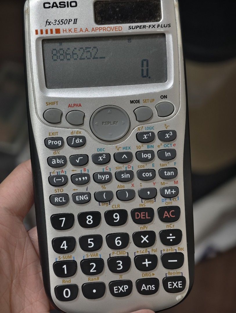 Calculator Fx 3650p Ii Scientific Calculators File Casio Casio Fx 3650  CASIO Fx-3650p II