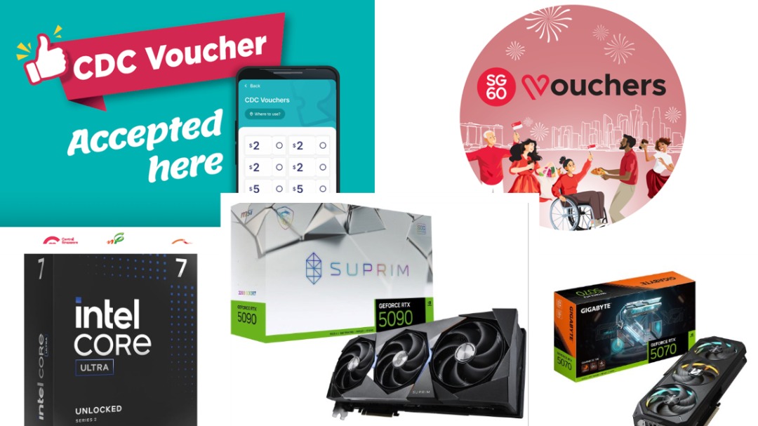 (CDC AVAILABLE)(SG60Voucher)(GAMING PARTS)(CUSTOM PC), Computers & Tech ...