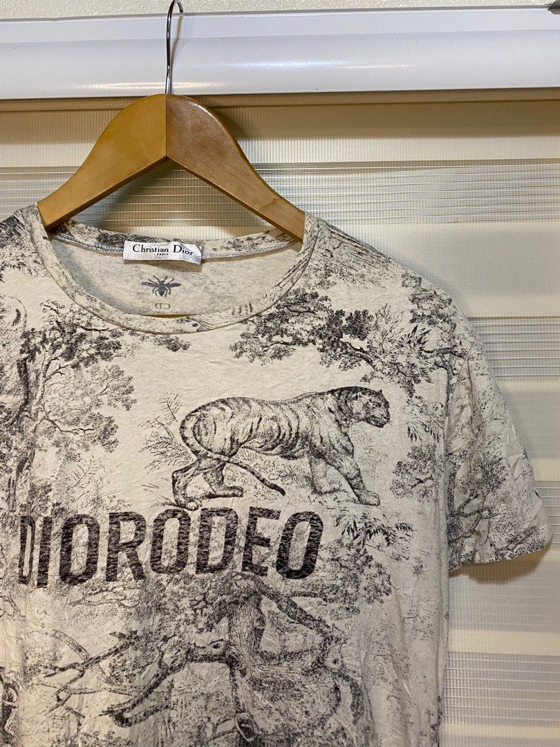Christian Dior crop shirt (Category: Shirts) located in Manila. Submitted by owjayy01 (Listing ID 1381965025, Image 2). Description: Christian Dior crop shirt 22’ length 22’ width Excellent condition No issue.