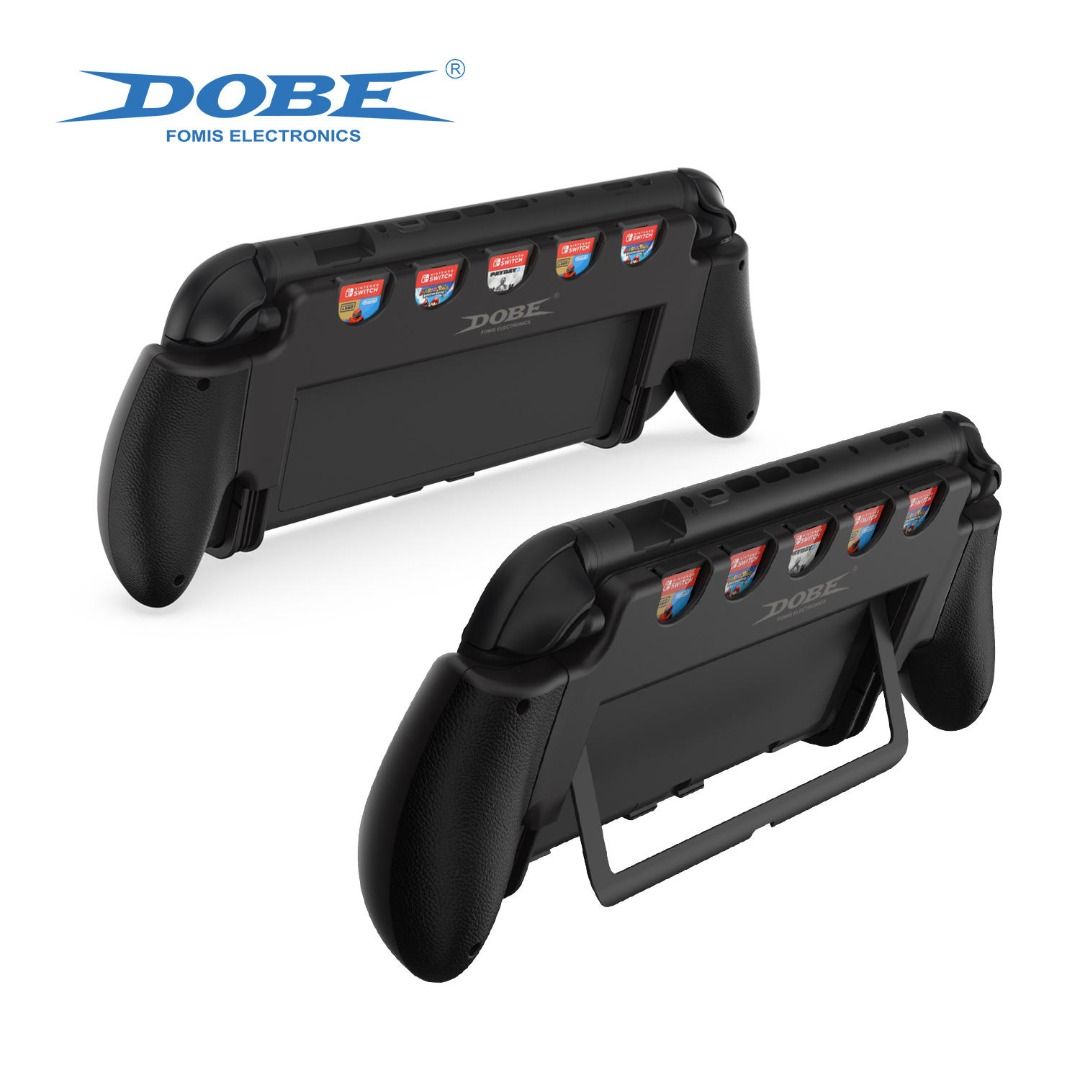 DOBE Controller Grip with Game Card Storage for Nintendo Switch 2 TNS-3179 (Category: Cases & Covers) located in Las Pinas. Submitted by techsmartph (Listing ID 1382036774, Image 2). Description: * [Integrated Grip Design] Designed specifically for the Nintendo Switch 2 console, this grip provides a seamless, all-in-one handheld gaming experience. * [Enhanced Comfort] The ergonomic design of the DOBE TNS-3179 grip ensures comfortable gameplay dur
