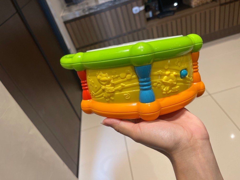 Drum LeapFrog (Kategori: Mainan & Baby Walker) berada di Bekasi. Dikirim oleh gn1212 (ID iklan 1381986015, Gambar 3). Deskripsi: Nyala normal bagus, pemakaian pribadi.