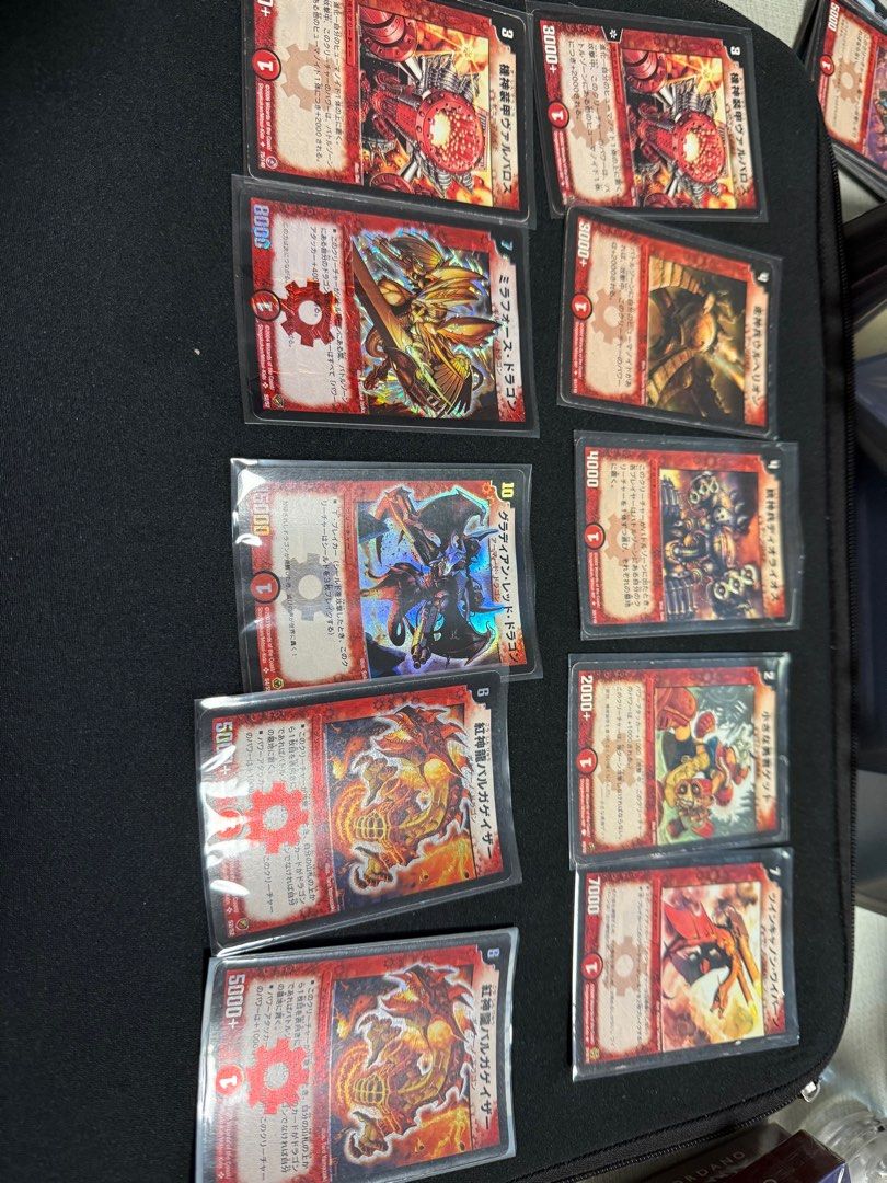 Duel Master Vintage super rare cards (Category: Raw Singles) located in Quezon City. Submitted by narfetc (Listing ID 1381917683, Image 3). Description: Super rare duel master cards. As is Consdition sold as set only slightly nego.