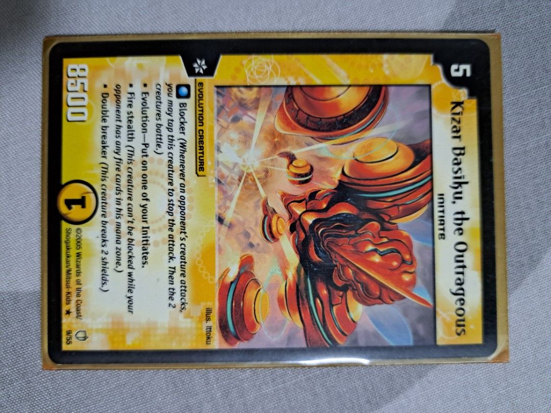 Duel Masters Kizar Basiku, the Outrageous Trading Card, Hobbies & Toys ...
