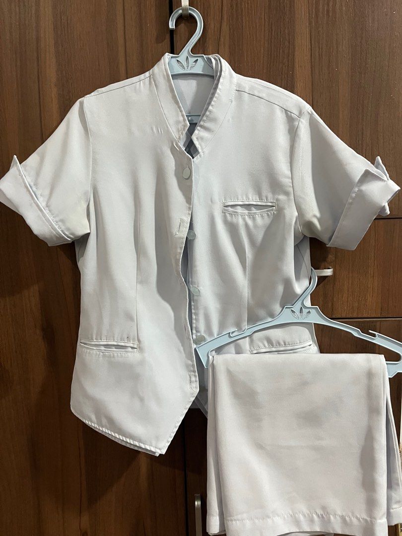 FEU-NRMF 1st-2nd year uniform (Category: Sets or Coordinates) located in Caloocan City. Submitted by klutter_b (Listing ID 1381995533, Image 1). Description: 4 sets for 1,100 Measurements (in inches) Armpit - 11 Bust - 34 Waist - 28 Hips - 38 Please do manage your expectations. There are yellow stains in some armpit areas. I can send pictures through message/chat here in carousell..