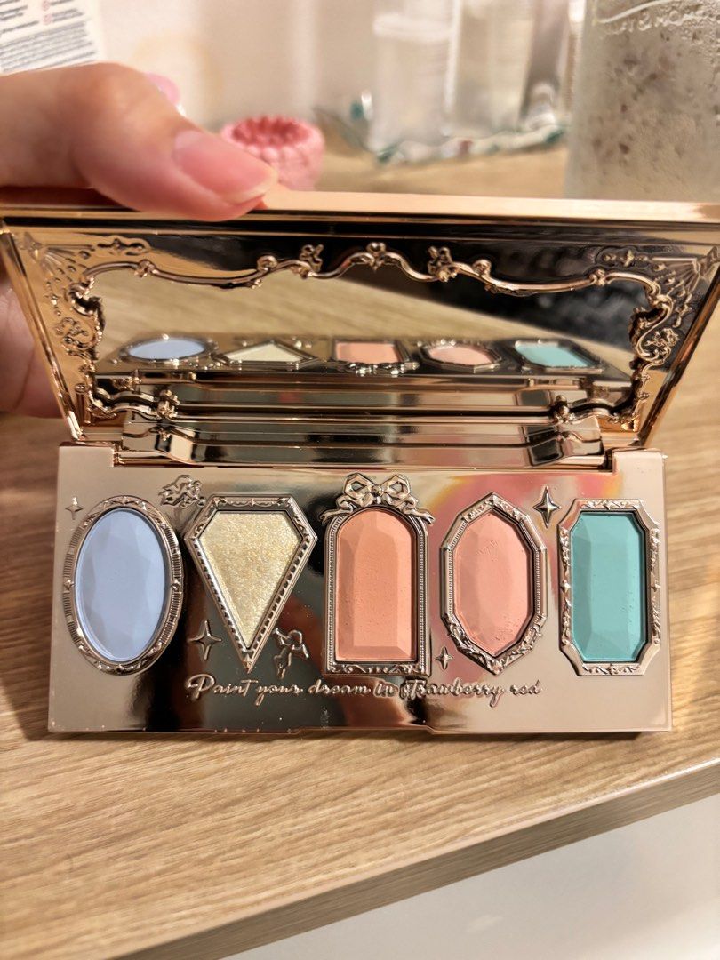 Flower Knows Strawberry Rococo Eyeshadow Palette 05 (Category: Makeup) located in Santa Rosa. Submitted by strawberryshortcake01 (Listing ID 1382071786, Image 2). Description: -Used once -Authentic, no flaws -No box.