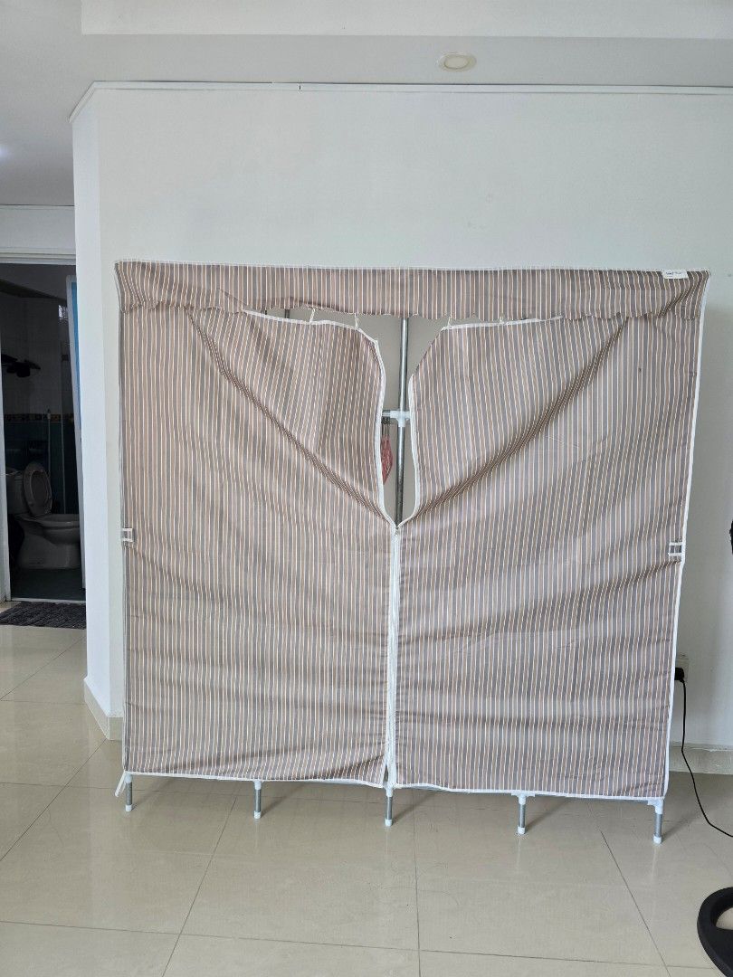 Foldable Clothes Drying Rack with Cover