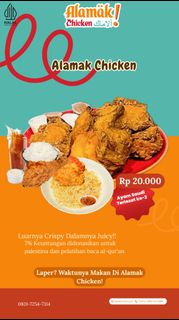 (Kategori: ) berada di . Dikirim oleh tokoalamakchickenkukusan (ID iklan 1382039890, Gambar 1). Deskripsi: .