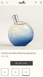 Hermes L'Ombre des Merveilles Eau de parfum 100ml64231875131906110