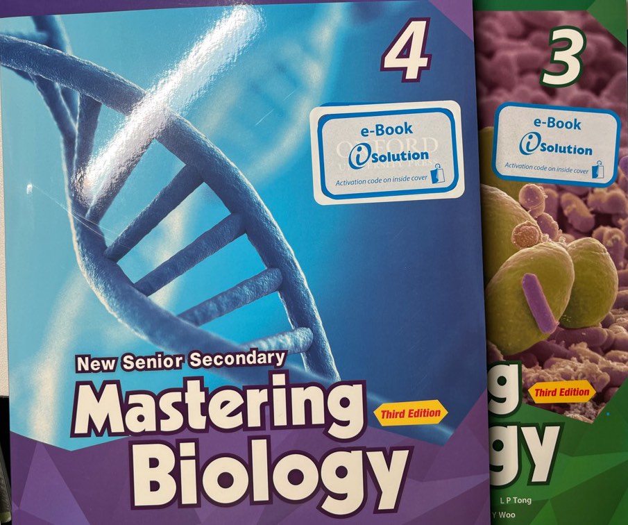 HKDSE Mastering Biology book 3&4 3rd edition 2020, 興趣及遊戲, 書本 & 文具, 教科書 ...