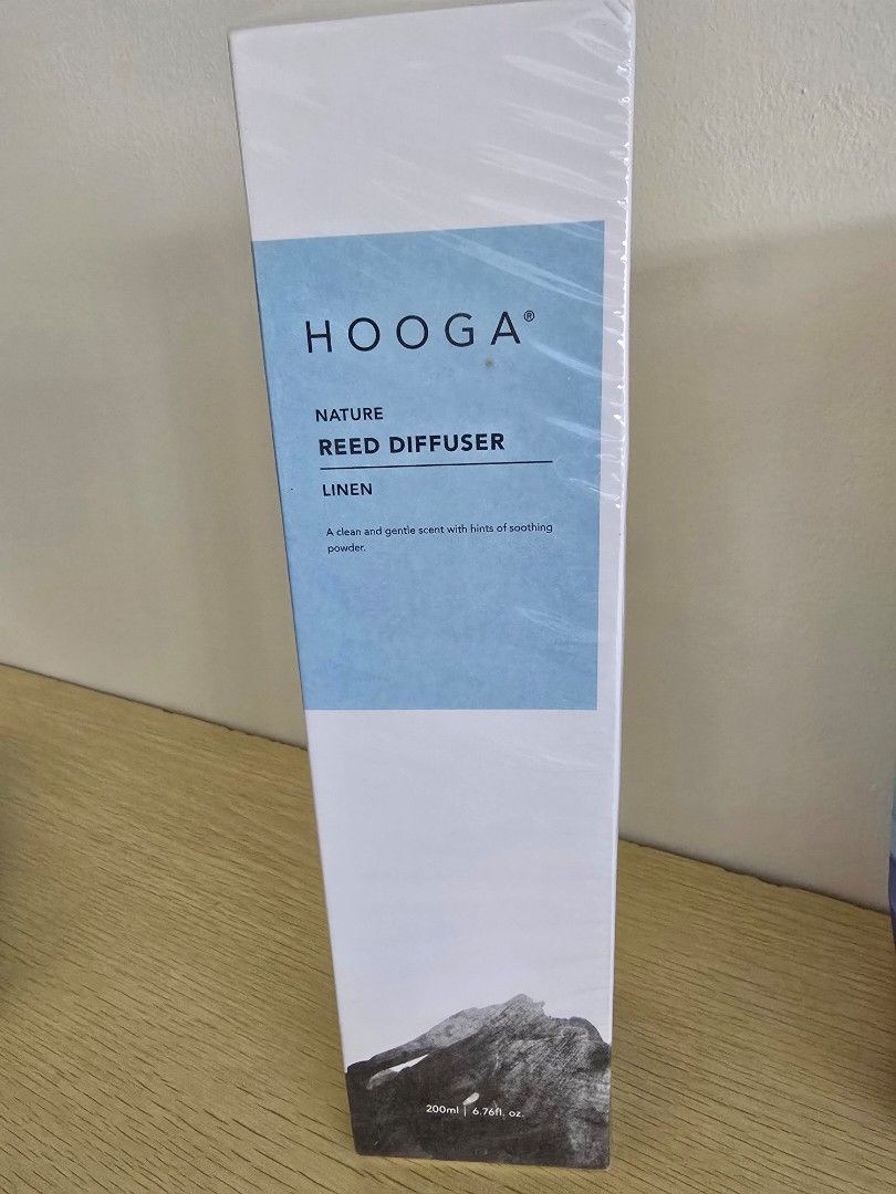 Hooga Nature Reed Diffuser - Linen
