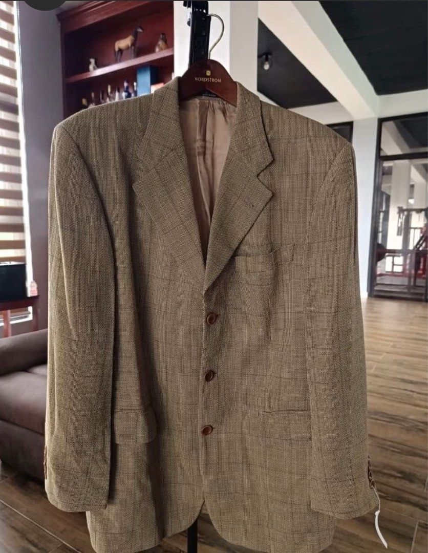 Hugo Boss Coat (Sport Coat) (Category: Coats, Jackets and Outerwear) located in Manila. Submitted by deusexmach (Listing ID 1381979534, Image 2). Description: Used for Office Perfect for your power outfit. Length: 32 inches Width: 22 Width Shoulder: 19 inches Sleeve Length: 24 inches Add 300 I’ll add Ralph Lauren Blazer (Lauren) color Navy.