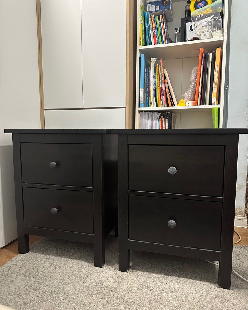 IKEA HEMNES, Chest of 2 drawers, bedside table (DISCONTINUED ...