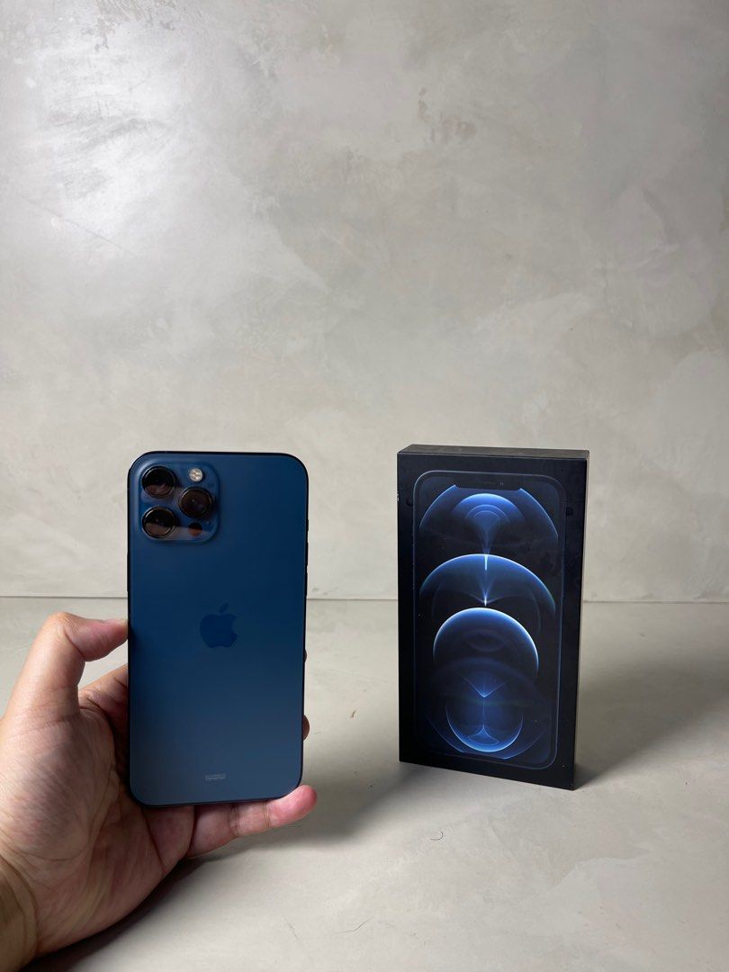 iphone 12 pro max 256gb garansi resmi ibox indonesia, Telepon