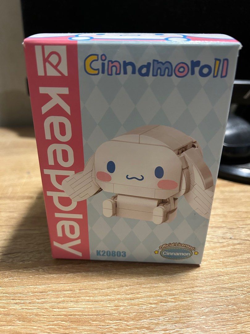 Keeppley Cinnamoroll (Building brick toy) (Category: Lego & Building Sets) located in Pasig City. Submitted by mr_declutterer (Listing ID 1381997821, Image 1). Description: Decluttering! Brick toy (similar to lego). Brand new, Unopened box. Mall price is 500 pesos. Pay via gcash or bank transfer (BPI or BDO). Does not include shipping cost..