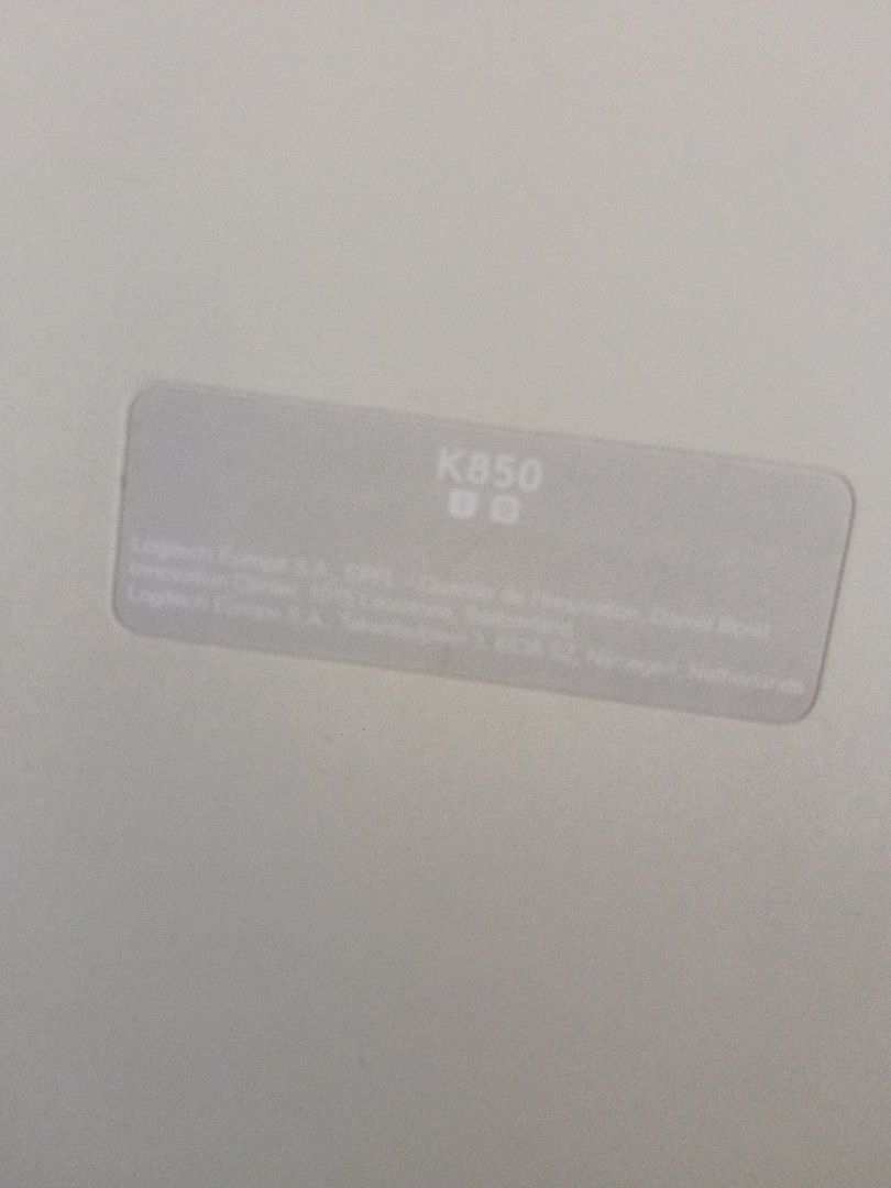 Logitech K850 Wireless Keyboard CAN NEGOTIATE63221273940353112