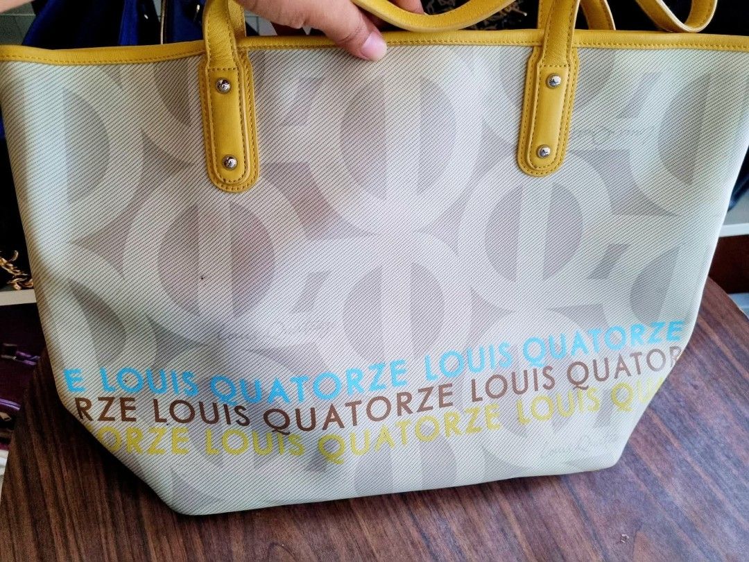 Louis Quatorze Tote Bag (Category: Luxury Bags & Wallets) located in Cabanatuan. Submitted by ak_magtanao (Listing ID 1381912255, Image 2). Description: Tote bag Louis Quatorze authentic and original NO ISSUES & NO FLAWS.