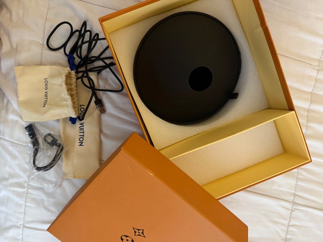 Louis Vuitton Horizon Light Up Speaker (Category: Soundbars, Speakers & Amplifiers) located in Makati City. Submitted by springcleaningb (Listing ID 1381951797, Image 3). Description: Barely used, retails for $2,890 Complete with box and charger and carrying case RFS: I don’t really use it .