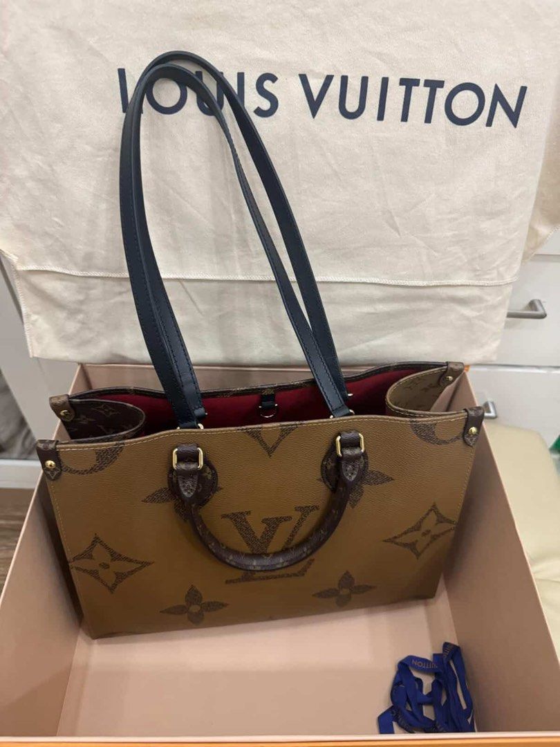 Louis Vuitton On The Go in size MM (Category: Luxury Bags & Wallets) located in Davao. Submitted by yaziaam.a. (Listing ID 1382037957, Image 1). Description: Almost brand new. Used few times lang. RFS: Decluttering Negotioble.