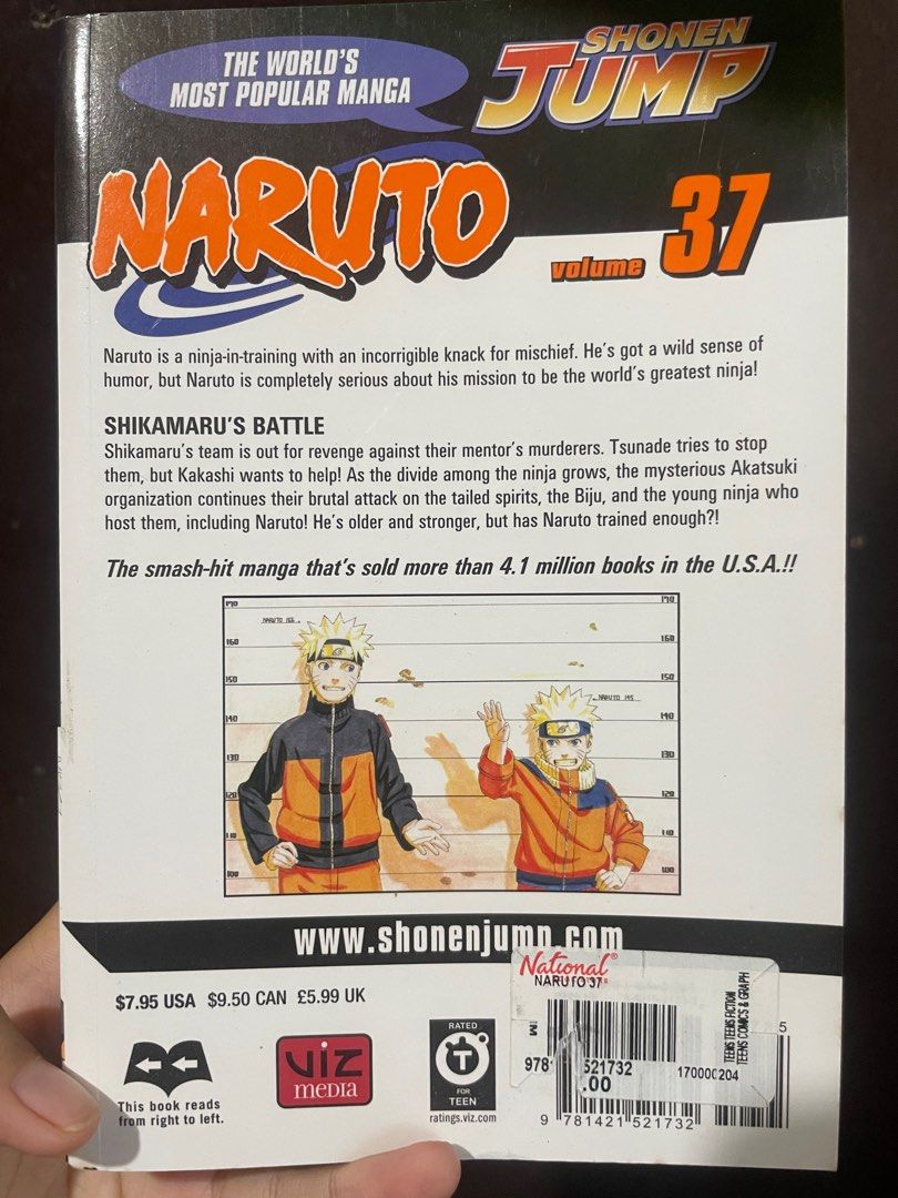 Naruto Manga Vol. 13 and 37 (Category: Comics & Manga) located in Quezon City. Submitted by jthbusiness (Listing ID 1377337480, Image 3). Description: Only read it once. Volume 2 and 8 sold All manga books are still in great condition. NO to SWAP po.
